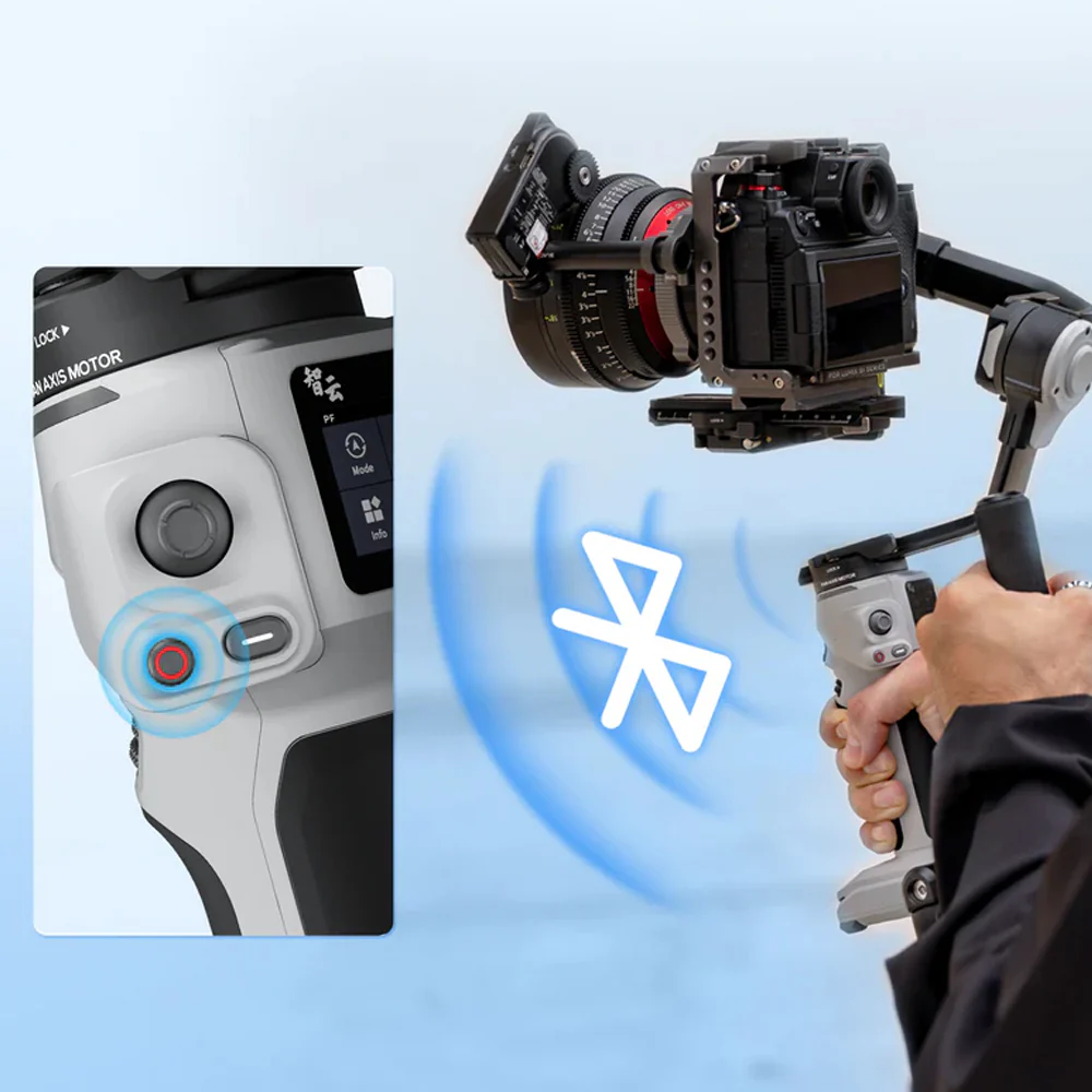 Zhiyun CINEPEER CRANE 4E Camera Gimbal Stabilizer - Image 7