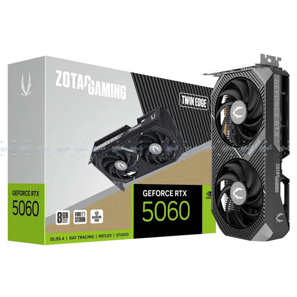 Zotac Gaming GeForce RTX 5060 Twin Edge 8GB GDDR7 Graphics Card