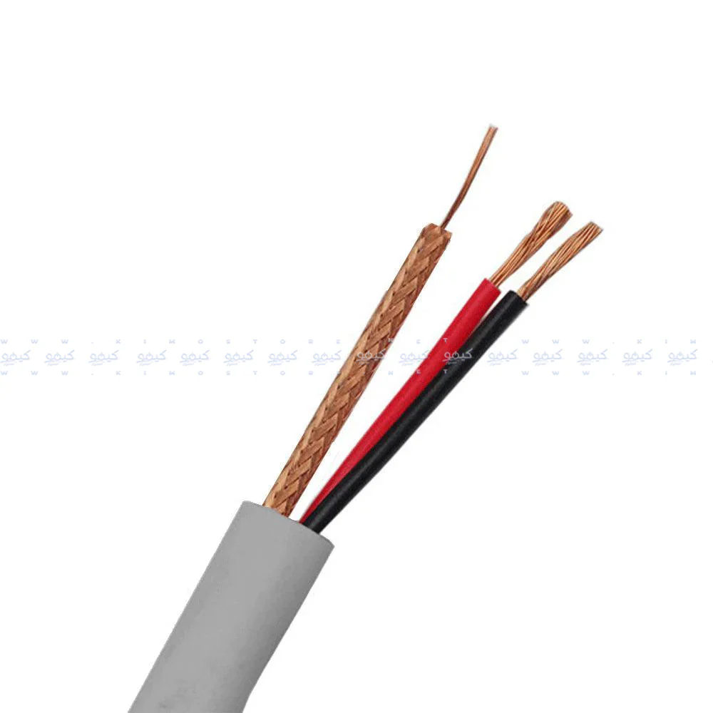Zvision ZV50 Coaxial Cable RG174 50m - Gray - Image 2